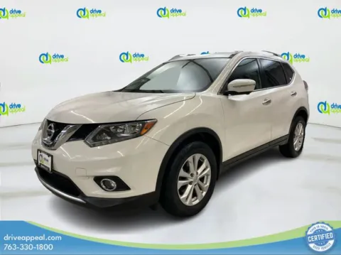 White 2014 Nissan Rogue SV for sale in Anoka, MN