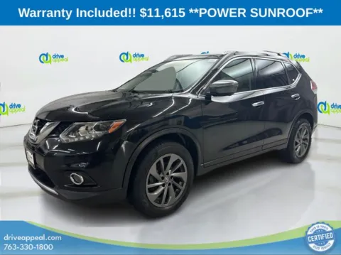 Black 2016 Nissan Rogue SL for sale in Anoka, MN
