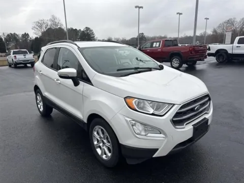 White 2019 Ford EcoSport SE for sale in Danville, VA