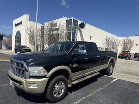 Black 2012 Dodge Ram 2500 4x4 Laramie Longhorn 4dr Crew Cab 8 ft. LB Pickup for sale in Danville, VA