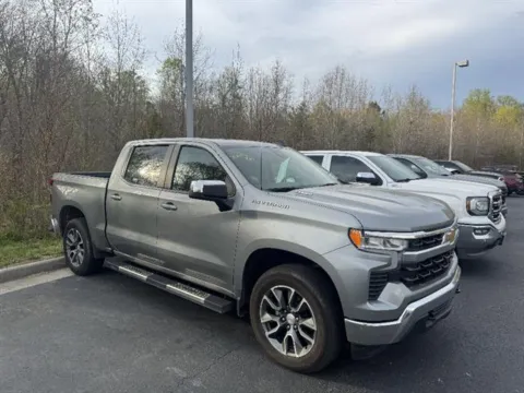 Silver 2024 Chevrolet Silverado 1500 LT for sale in Danville, VA