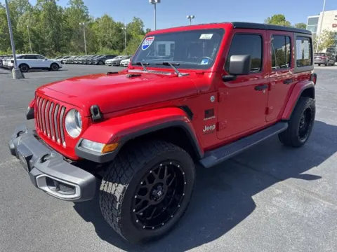 Another view of 2020 Jeep Wrangler Unlimited Sahara for sale in Danville, VA at Blackwell Kia