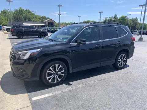 Black 2023 Subaru Forester Limited for sale in Danville, VA