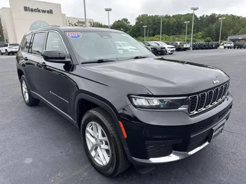 Black 2021 Jeep Grand Cherokee L Laredo for sale in Danville, VA