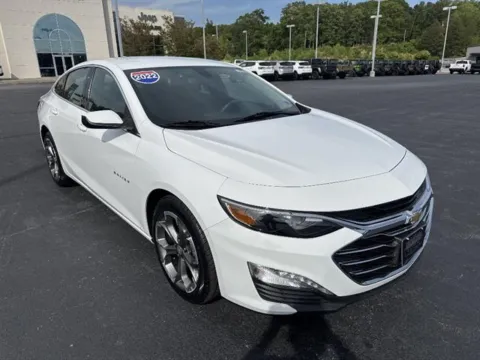 White 2022 Chevrolet Malibu LT for sale in Danville, VA