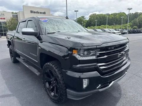 Black 2017 Chevrolet Silverado 1500 LTZ for sale in Danville, VA