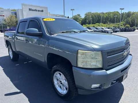 Blue 2011 Chevrolet Silverado 1500 LT for sale in Danville, VA