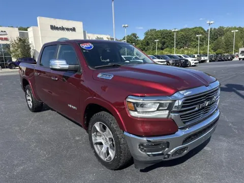 Red 2021 Ram 1500 Laramie for sale in Danville, VA