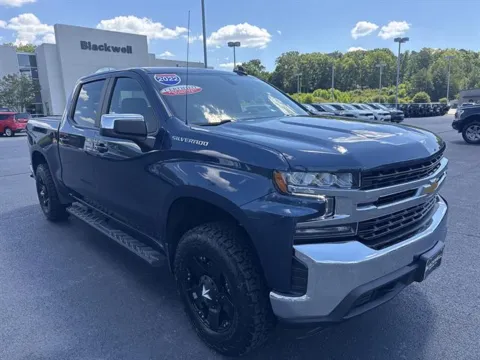 Blue 2022 Chevrolet Silverado 1500 LTD LT for sale in Danville, VA