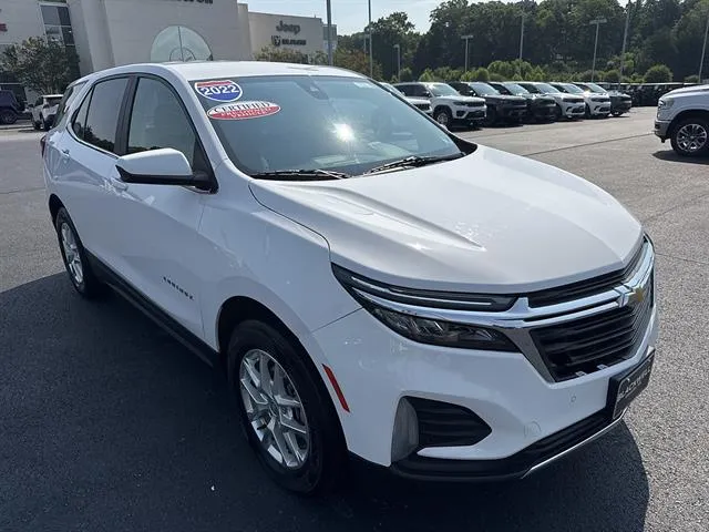 White 2022 Chevrolet Equinox LT for sale in Danville, VA