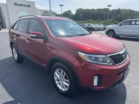 Red 2015 Kia Sorento LX for sale in Danville, VA