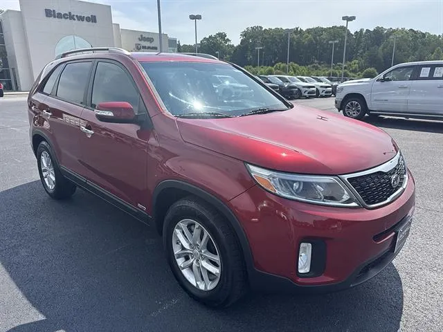 Red 2015 Kia Sorento LX for sale in Danville, VA
