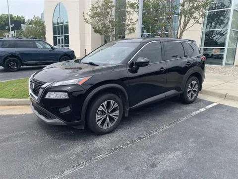 Black 2021 Nissan Rogue SV for sale in Danville, VA