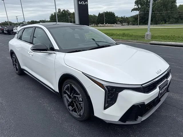 White 2026 Kia K4 Hatchback GT-Line for sale in Danville, VA