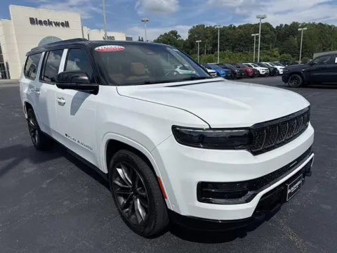 White 2025 Jeep Grand Wagoneer L 4x4 Series III Obsidian 4dr SUV for sale in Danville, VA