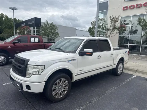 White 2012 Ford F-150 Platinum for sale in Danville, VA
