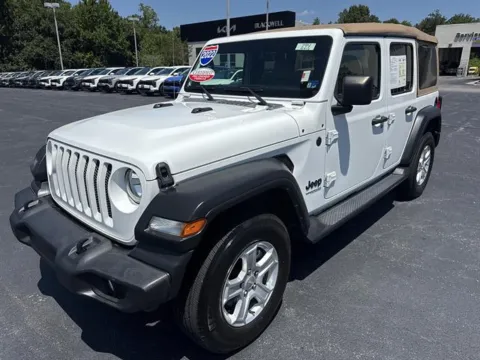 Photos of 2022 Jeep Wrangler Sport S for sale in Danville, VA at Blackwell Kia