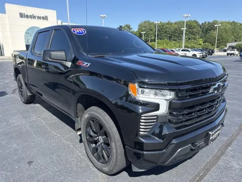 Black 2023 Chevrolet Silverado 1500 RST for sale in Danville, VA