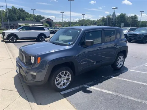Blue 2023 Jeep Renegade 4x4 Latitude 4dr SUV for sale in Danville, VA