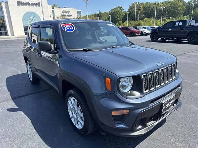 Blue 2023 Jeep Renegade 4x4 Latitude 4dr SUV for sale in Danville, VA
