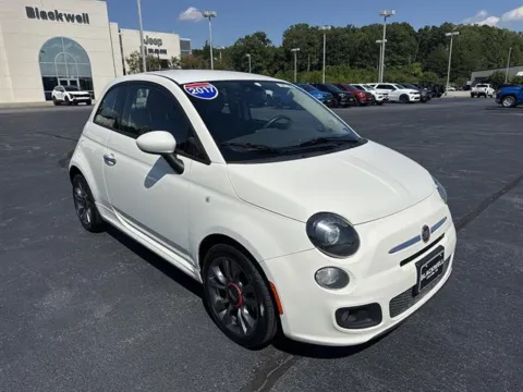 White 2017 Fiat 500 Pop for sale in Danville, VA
