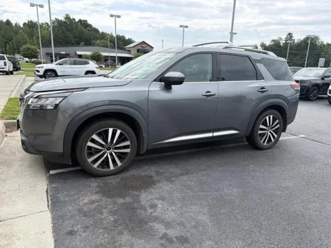 Gray 2024 Nissan Pathfinder Platinum for sale in Danville, VA