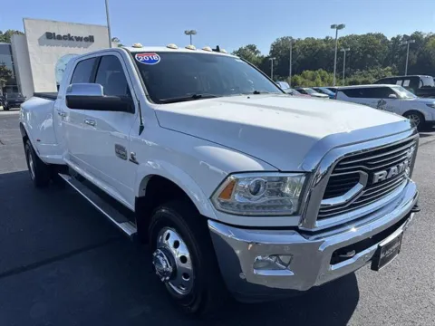White 2018 Ram 3500 Laramie Longhorn for sale in Danville, VA