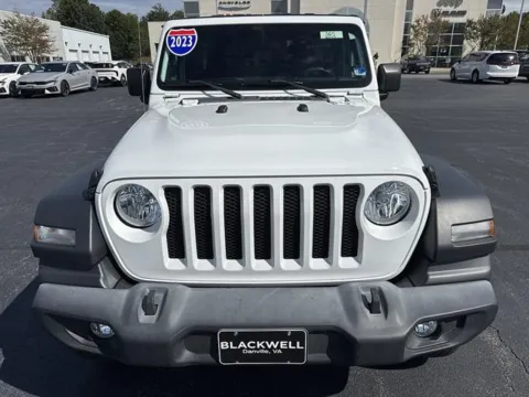 Photos of 2023 Jeep Wrangler Sport S for sale in Danville, VA at Blackwell Kia