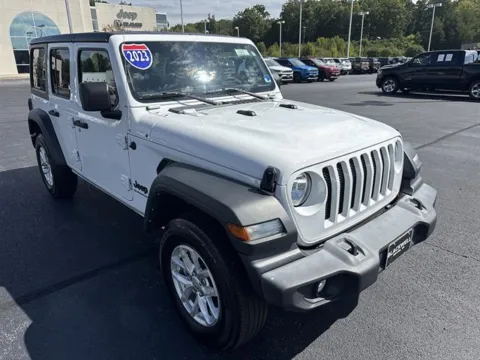 White 2023 Jeep Wrangler Sport S for sale in Danville, VA