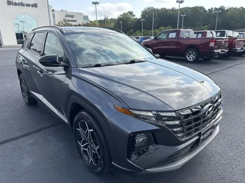 Gray 2024 Hyundai Tucson Hybrid N Line for sale in Danville, VA