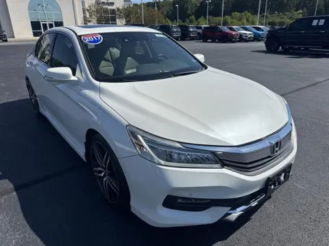 White 2017 Honda Accord Sedan Touring V6 for sale in Danville, VA