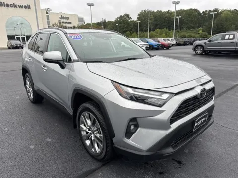 Silver 2022 Toyota RAV4 XLE Premium for sale in Danville, VA