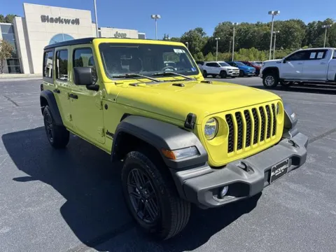 Yellow 2024 Jeep Wrangler Sport S for sale in Danville, VA