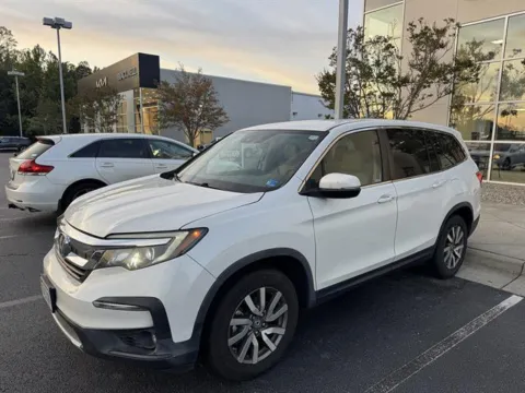 White 2021 Honda Pilot EX for sale in Danville, VA