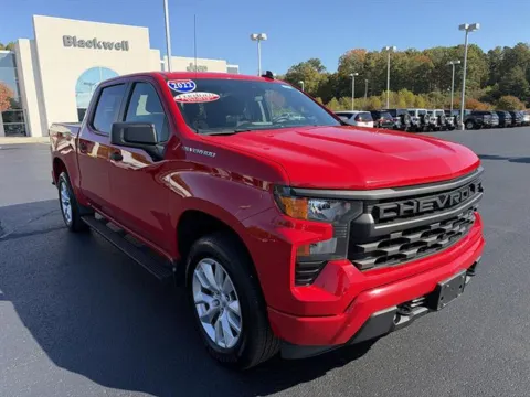 Red 2022 Chevrolet Silverado 1500 Custom for sale in Danville, VA