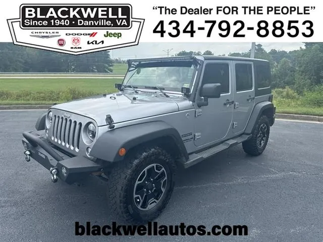 2016 Jeep Wrangler Unlimited Black Bear for sale in Danville, VA