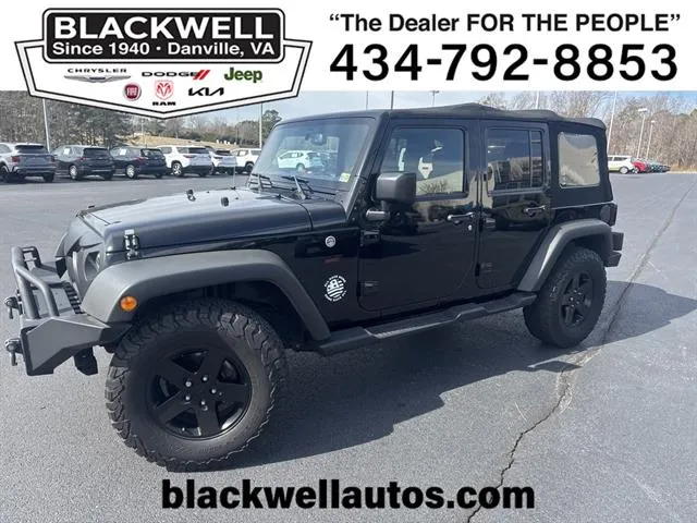 2016 Jeep Wrangler Unlimited Sport for sale in Danville, VA