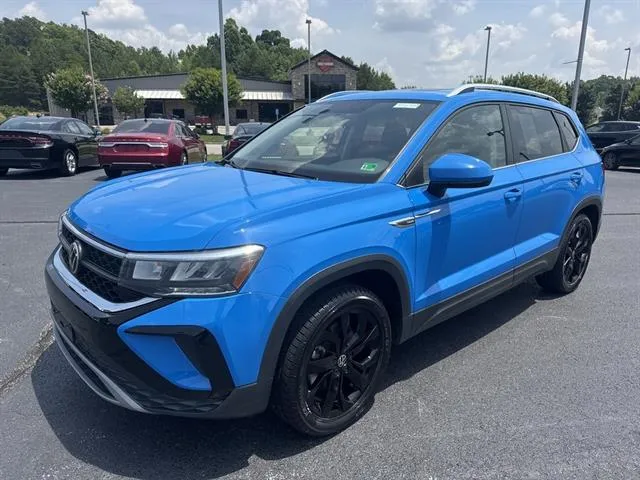 Blue 2022 Volkswagen Taos 1.5T SE 4Motion for sale in Danville, VA
