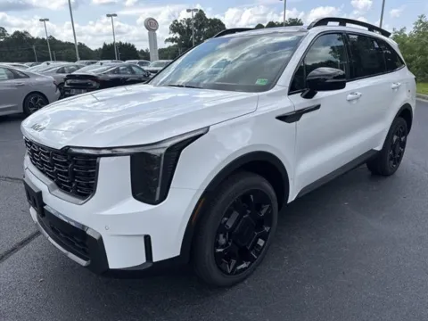 White 2025 Kia Sorento X-Line EX for sale in Danville, VA
