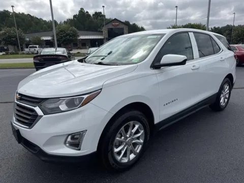 White 2021 Chevrolet Equinox LT for sale in Danville, VA