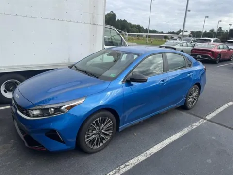 Blue 2024 Kia Forte GT-Line for sale in Danville, VA