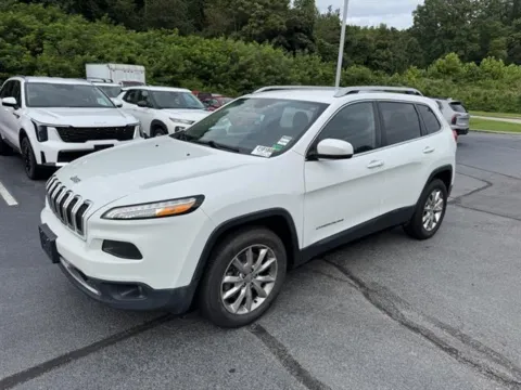 White 2015 Jeep Cherokee Limited for sale in Danville, VA