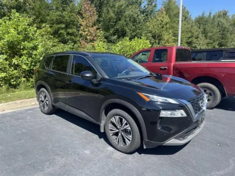 Black 2023 Nissan Rogue SV for sale in Danville, VA