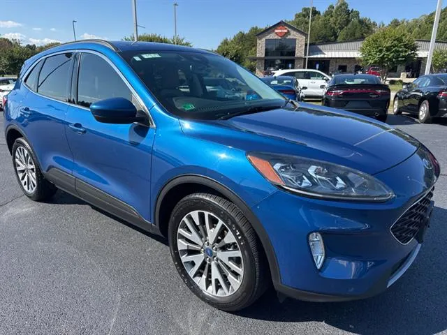 Blue 2022 Ford Escape Titanium for sale in Danville, VA