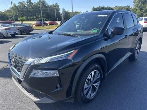 Black 2023 Nissan Rogue SV for sale in Danville, VA