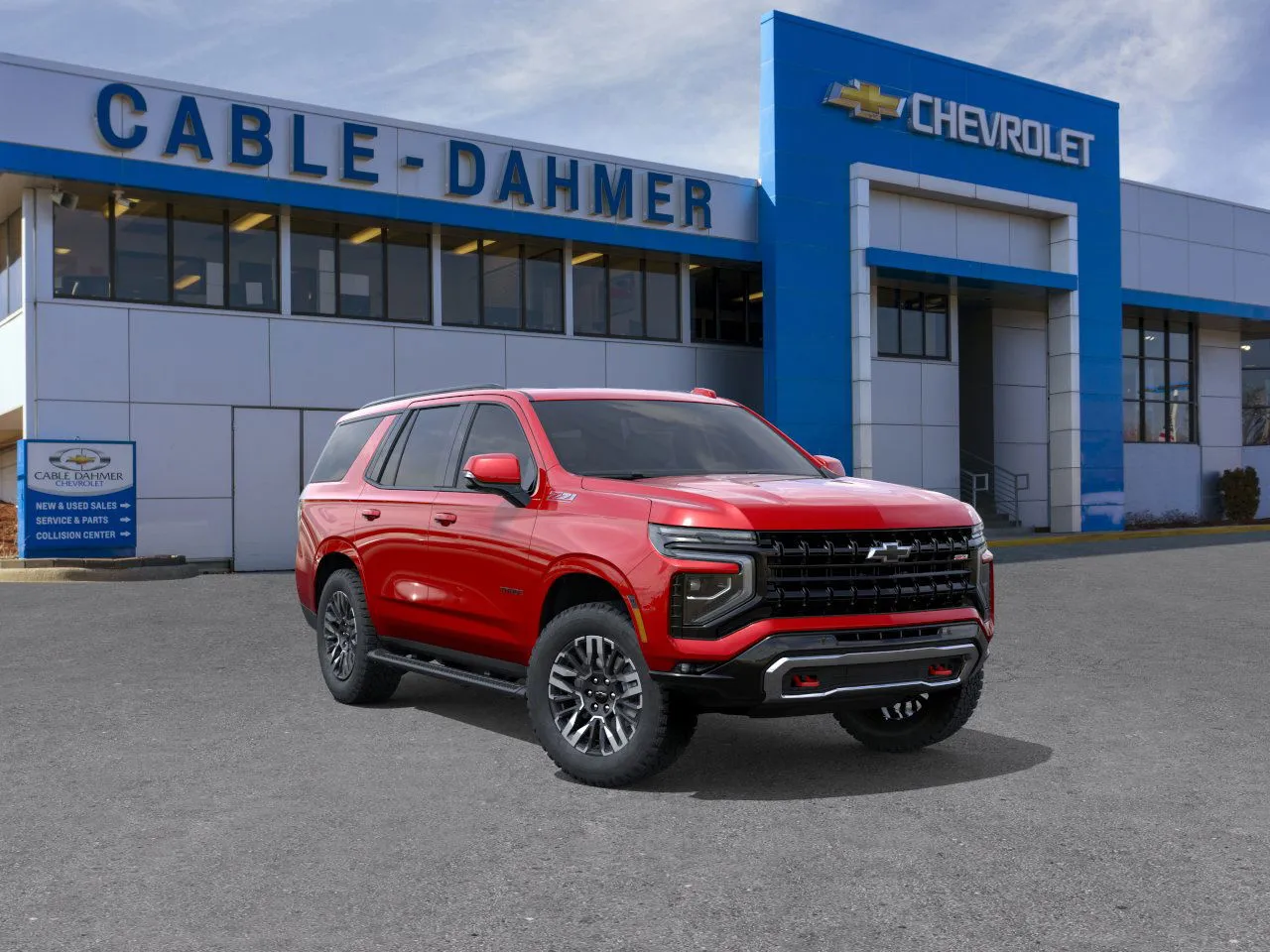 Red 2026 Chevrolet Tahoe Z71 for sale in Kansas City, MO