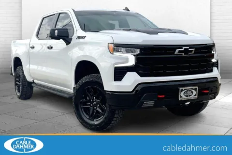 White 2025 Chevrolet Silverado 1500 LT Trail Boss for sale in Kansas City, MO