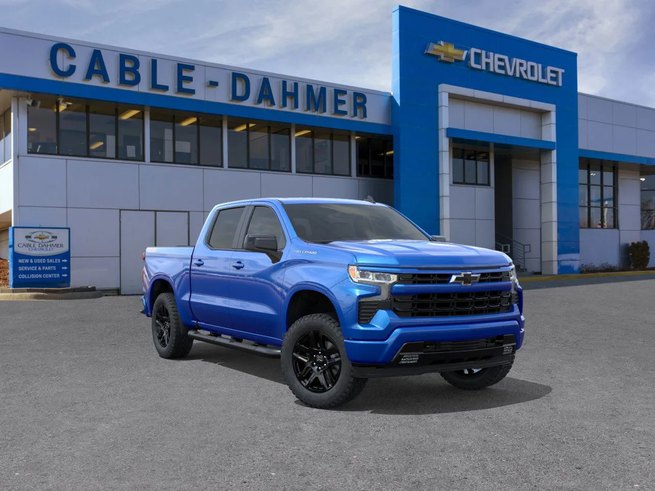 Blue 2026 Chevrolet Silverado 1500 RST for sale in Kansas City, MO