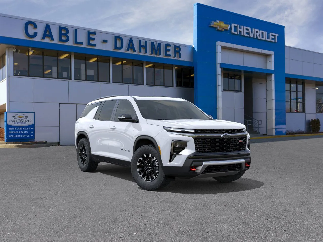 White 2026 Chevrolet Traverse Z71 for sale in Kansas City, MO