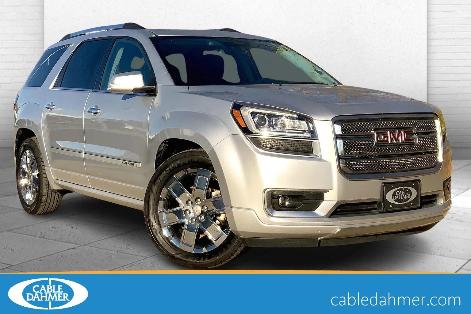 Silver 2016 GMC Acadia Denali for sale in Kansas City, MO